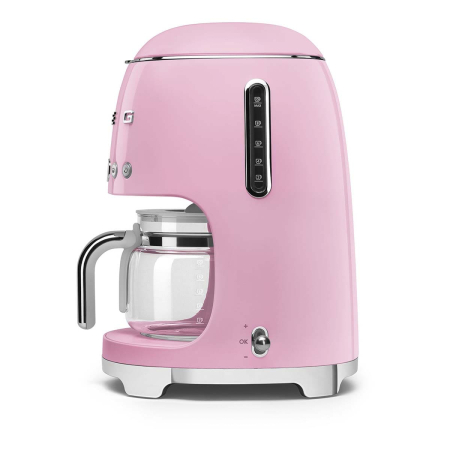 Кофеварка капельная SMEG 50s style (DCF02PKEU) Розовый Кофеварка капельная SMEG 50s style (DCF02PKEU) Розовый