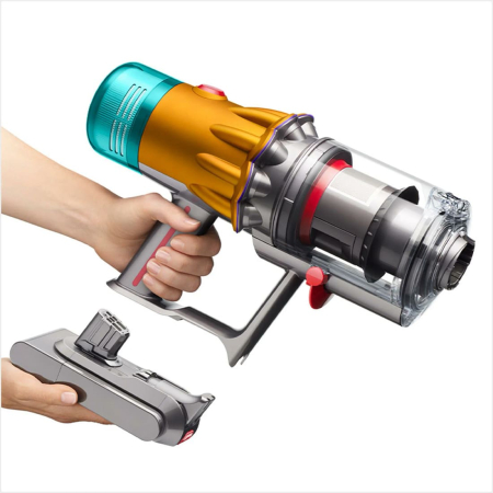 Пылесос Dyson V12S Detect Slim Submarine Complete Gold/Gold, золотой Пылесос Dyson V12S Detect Slim Submarine Complete Gold/Gold, золотой