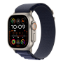 Apple Watch Ultra 2 (2024), 49 мм корпус из титана цвета «Natural», ремешок Alpine Loop размера L цвета «Navy» Apple Watch Ultra 2 (2024), 49 мм корпус из титана цвета «Natural», ремешок Alpine Loop размера L цвета «Navy»