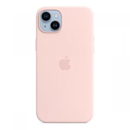 Чехол Silicone Case MagSafe для Apple iPhone 14 Plus Розовый Чехол Silicone Case MagSafe для Apple iPhone 14 Plus Розовый