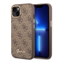 Чехол Guess для iPhone 14 CG Mobile PU 4G Script metal logo Hard (GUHCP14SHG4SHW) Коричневый Чехол Guess для iPhone 14 CG Mobile PU 4G Script metal logo Hard (GUHCP14SHG4SHW) Коричневый