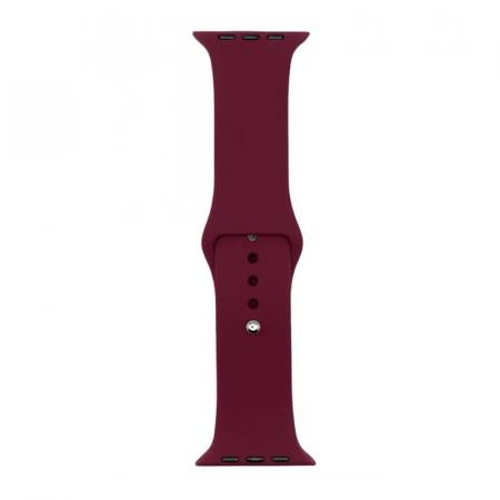 Силиконовый ремешок для Apple Watch 38/40/41 мм Marsala Силиконовый ремешок для Apple Watch 38/40/41 мм Marsala