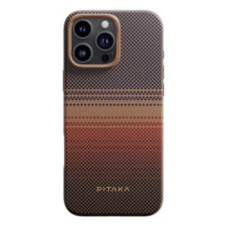 Чехол для iPhone 16 Pro Pitaka Ultra-Slim Case (KI1601SU) Orange, оранжевый Чехол для iPhone 16 Pro Pitaka Ultra-Slim Case (KI1601SU) Orange, оранжевый