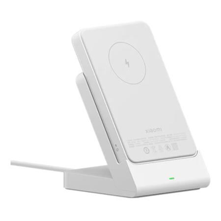 Магнитный беспроводной аккумулятор Xiaomi Magnetic Wireless Power Bank на подставке (P05ZM) Белый Магнитный беспроводной аккумулятор Xiaomi Magnetic Wireless Power Bank на подставке (P05ZM) Белый