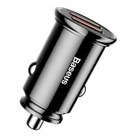 Автомобильное зарядное устройство Baseus BS-C16Q1-X 2xUSB, 5A, 30 Вт (CCALL-YD01) Черный Автомобильное зарядное устройство Baseus BS-C16Q1-X 2xUSB, 5A, 30 Вт (CCALL-YD01) Черный