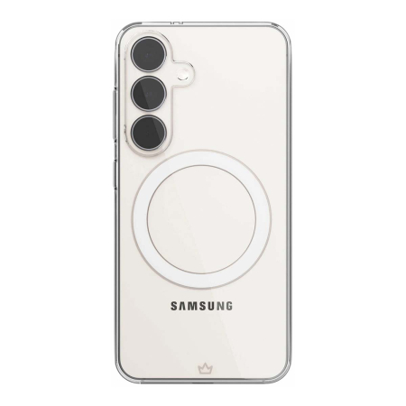 Чехол для Samsung Galaxy S25 Silicone Case c MagSafe clear Прозрачный Чехол для Samsung Galaxy S25 Silicone Case c MagSafe clear Прозрачный