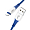 Кабель hoco. Fast charging data cable разъем USB-C – Lightning, 1 м (X70) Синий