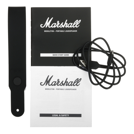 Портативная колонка Marshall Middleton Black, черный