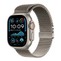 Apple Watch Ultra 2 (2024), 49 мм корпус из титана цвета «Natural», ремешок Titanium Milanese Loop размера M цвета «Natural» Apple Watch Ultra 2 (2024), 49 мм корпус из титана цвета «Natural», ремешок Titanium Milanese Loop размера M цвета «Natural»