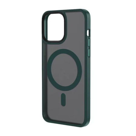 Чехол DFANS Design be different с Magsafe для Apple iPhone 14 Зеленый Чехол DFANS Design be different с Magsafe для Apple iPhone 14 Зеленый