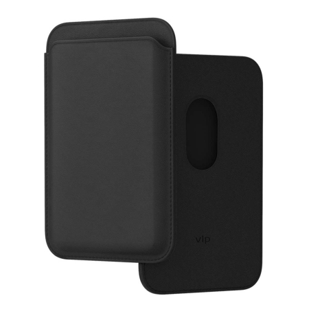 Чехол-бумажник с MagSafe VLP из экокожи Чёрный