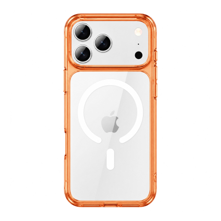 Чехол для iPhone 17 Pro Max с Magsafe Gurdini Alba Series Protective Orange, оранжевый