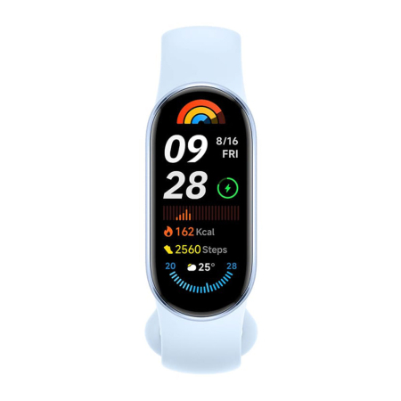 Фитнес браслет Xiaomi Smart Band 9 Arctic Blue, синий