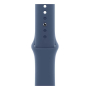 Apple Watch SE (2024), 44 мм корпус из алюминия цвета «Silver», ремешок Sport Band размера S/M цвета «Denim» Apple Watch SE (2024), 44 мм корпус из алюминия цвета «Silver», ремешок Sport Band размера S/M цвета «Denim»