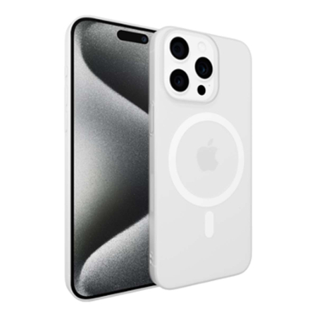 Чехол для iPhone 16 Pro 6.3" Gurdini Slim Series with Magsafe White, белый Чехол для iPhone 16 Pro 6.3" Gurdini Slim Series with Magsafe White, белый