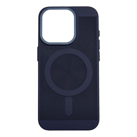 Чехол с рассеиванием тепла для Apple iPhone 15 Pro Синий Чехол с рассеиванием тепла для Apple iPhone 15 Pro Синий