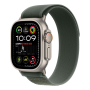 Apple Watch Ultra 2 (2024), 49 мм корпус из титана цвета «Natural», ремешок Trail Loop размера M/L цвета «Green» Apple Watch Ultra 2 (2024), 49 мм корпус из титана цвета «Natural», ремешок Trail Loop размера M/L цвета «Green»