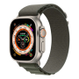 Ремешок Mutural Watch Band Alpine Looppback series 38/40/41 мм Green, зеленый Ремешок Mutural Watch Band Alpine Looppback series 38/40/41 мм Green, зеленый