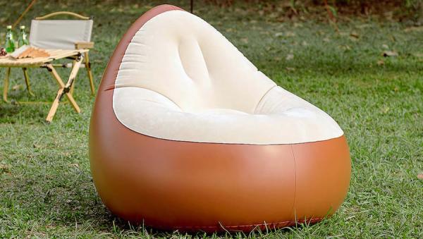 Надувное кресло Xiaomi Hydsto NUT Automatic Inflatable Sofa (YC-CQSF03) Коричневый