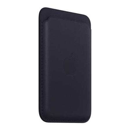 Чехол-бумажник Apple MagSafe для iPhone Dark blue, темно-синий Чехол-бумажник Apple MagSafe для iPhone Dark blue, темно-синий
