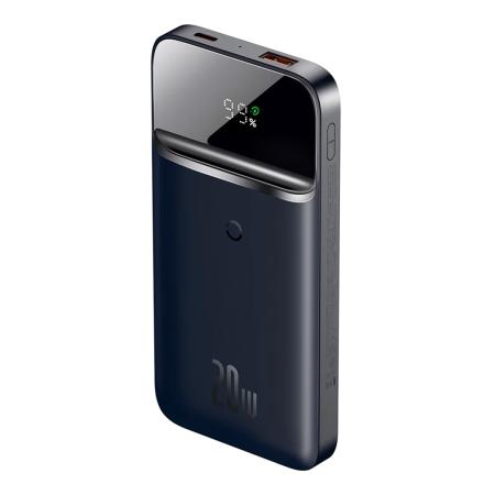 Внешний аккумулятор Baseus Magnetic Wireless Fast Charging Power Bank 10000mAh 20W PPCX010201 (PPCXW10-C) Синий Внешний аккумулятор Baseus Magnetic Wireless Fast Charging Power Bank 10000mAh 20W PPCX010201 (PPCXW10-C) Синий