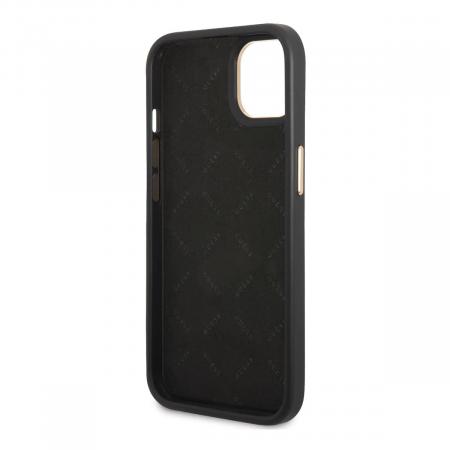 Чехол Guess для iPhone 14 CG Mobile PU 4G Script metal logo Hard (GUHCP14SHG4SHK) Черный Чехол Guess для iPhone 14 CG Mobile PU 4G Script metal logo Hard (GUHCP14SHG4SHK) Черный