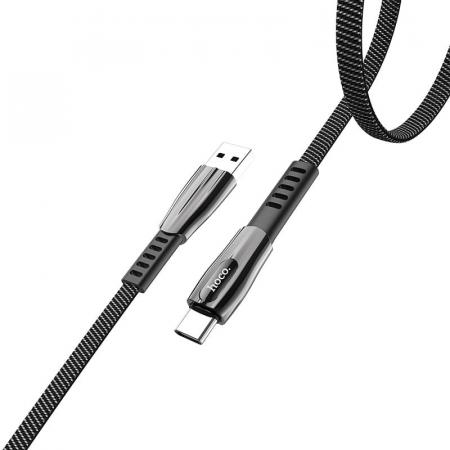 Кабель hoco. USB на Type-C, 1,2 м (U70) Черный Кабель hoco. USB на Type-C, 1,2 м (U70) Черный