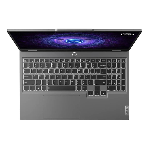 Ноутбук 15.6" Lenovo LOQ 15IRX9 (83DV0072PS) Intel Core i7-13650HX, 16Gb DDR5, SSD 512Gb, NVIDIA GeForce RTX 3050 6Gb, IPS, Full HD, Без ОС, Gray, серый