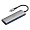 Хаб WiWU Alpha Type-C 4*USB3.0 (A440) Серый
