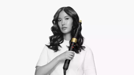 Стайлер Dyson AirWrap Long HS05 (CN/HK) Barrel Onyx Gold, чёрный Стайлер Dyson AirWrap Long HS05 (CN/HK) Barrel Onyx Gold, чёрный