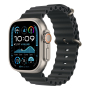 Apple Watch Ultra 2 (2024), 49 мм корпус из титана цвета «Natural», ремешок Ocean Band цвета «Black» Apple Watch Ultra 2 (2024), 49 мм корпус из титана цвета «Natural», ремешок Ocean Band цвета «Black»