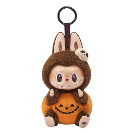 Коллекционная фигурка POP MART LABUBU Sitting Pumpkin Коллекционная фигурка POP MART LABUBU Sitting Pumpkin