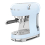 Кофемашина эспрессо SMEG 50s style (ECF02PBEU) Пастельный голубой Кофемашина эспрессо SMEG 50s style (ECF02PBEU) Пастельный голубой