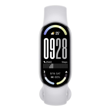 Фитнес браслет Xiaomi Smart Band 10 Glacier Silver Global, серебро Фитнес браслет Xiaomi Smart Band 10 Glacier Silver Global, серебро