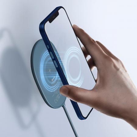 Беспроводное зарядное устройство 15w Baseus Light Magnetic Wireless Charger, Type-C кабель 1,5 м (WXQJ-03) Синий Беспроводное зарядное устройство 15w Baseus Light Magnetic Wireless Charger, Type-C кабель 1,5 м (WXQJ-03) Синий
