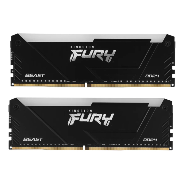 Оперативная память Kingston Fury Beast (KF432C16BB12AK2/32WP) DDR4 32GB 3200MHz CL16 UDIMM 2x16GB