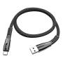 Кабель hoco. USB на Type-C, 1,2 м (U70) Черный Кабель hoco. USB на Type-C, 1,2 м (U70) Черный