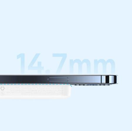 Внешний аккумулятор Baseus Magnetic Mini Wireless Fast Charge power bank с поддержкой беспроводной зарядки 6000mAh 20 Вт (PPCXM06A) Белый Внешний аккумулятор Baseus Magnetic Mini Wireless Fast Charge power bank с поддержкой беспроводной зарядки 6000mAh 20 Вт (PPCXM06A) Белый