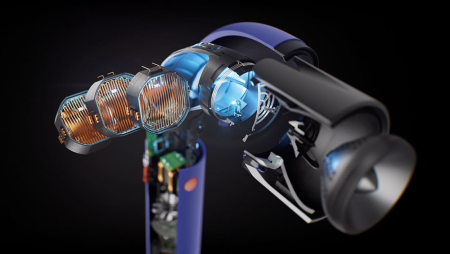 Фен Dyson Supersonic R Pro HD18 (CN/HK) Vinca Blue/Topaz Orange, синий/оранжевый Фен Dyson Supersonic R Pro HD18 (CN/HK) Vinca Blue/Topaz Orange, синий/оранжевый