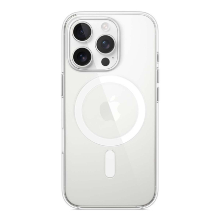 Чехол для iPhone 16 Pro Clear Cover case с Magsafe Clear, прозрачный Чехол для iPhone 16 Pro Clear Cover case с Magsafe Clear, прозрачный