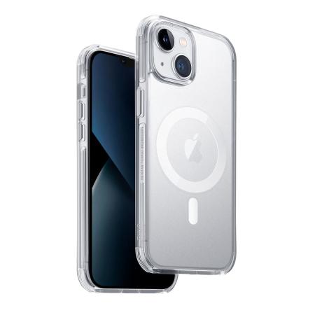 Чехол для iPhone 14 с MagSafe UNIQ Combat AF (IP6.1(2022)-COMAFMSCL) Прозрачный Чехол для iPhone 14 с MagSafe UNIQ Combat AF (IP6.1(2022)-COMAFMSCL) Прозрачный