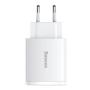 Зарядное устройство Baseus Compact Quick Charger 2U+C 30W EU (CCXJ-E02) Белый Зарядное устройство Baseus Compact Quick Charger 2U+C 30W EU (CCXJ-E02) Белый