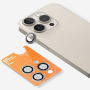 Защитное стекло для камеры iPhone 15 Pro BLUEO Camera lens Armor metal (3 шт. +installer) (BM2541-15Pro-GRE) Серый Защитное стекло для камеры iPhone 15 Pro BLUEO Camera lens Armor metal (3 шт. +installer) (BM2541-15Pro-GRE) Серый
