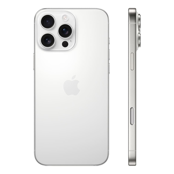 Apple iPhone 16 Pro Max 512Gb Dual SIM White Titanium, титановый белый Apple iPhone 16 Pro Max 512Gb Dual SIM White Titanium, титановый белый