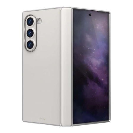 Чехол для Samsung Galaxy Z Fold 6 UNIQ ORA Premium leatherette Белый Чехол для Samsung Galaxy Z Fold 6 UNIQ ORA Premium leatherette Белый