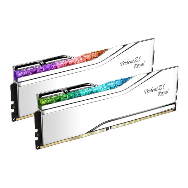 Оперативная память G.SKILL Trident Z5 Royal RGB (F5 6400J3239G32GX2 TR5S) DDR5 64GB 6400MHz CL32 UDIMM 2x32GB RGB