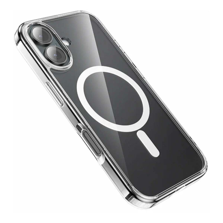 Чехол для Apple iPhone 17 hoco Magnetic Smartphone CASE Прозрачный Чехол для Apple iPhone 17 hoco Magnetic Smartphone CASE Прозрачный