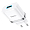 Сетевое зарядное устройство hoco. USB Indicator single port safety charger (N1) Белый