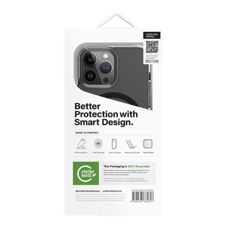 Чехол для iPhone 15 Pro Max с MagSafe UNIQ Lifepro Xtreme AF Frost Smoke (IP6.7P(2023)-LXAFMSMK) Черный Чехол для iPhone 15 Pro Max с MagSafe UNIQ Lifepro Xtreme AF Frost Smoke (IP6.7P(2023)-LXAFMSMK) Черный