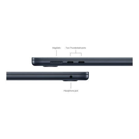 Apple MacBook Air 15" (M3, 8C CPU, 10C GPU, 2024) 24/512Gb SSD (MC9L4) Midnight, «тёмная ночь» Apple MacBook Air 15" (M3, 8C CPU, 10C GPU, 2024) 24/512Gb SSD (MC9L4) Midnight, «тёмная ночь»